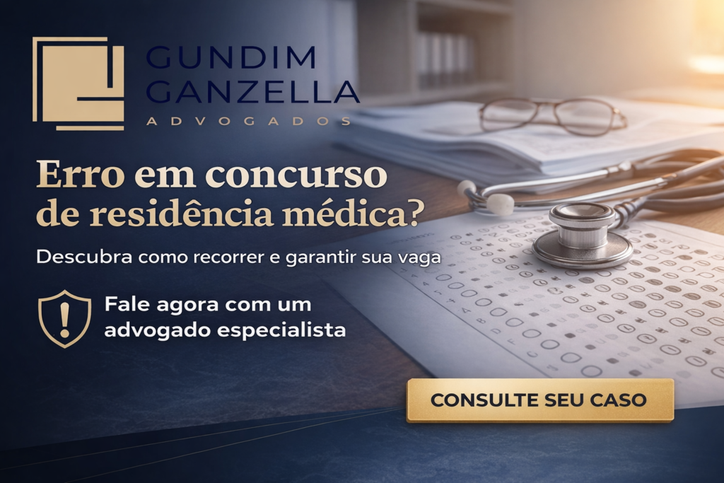 ERRO EM CONCURSO DE RESIDÊNCIA MÉDICA
